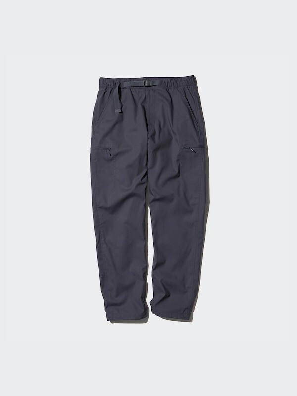 

Легкие брюки heattech короткие Uniqlo, серый