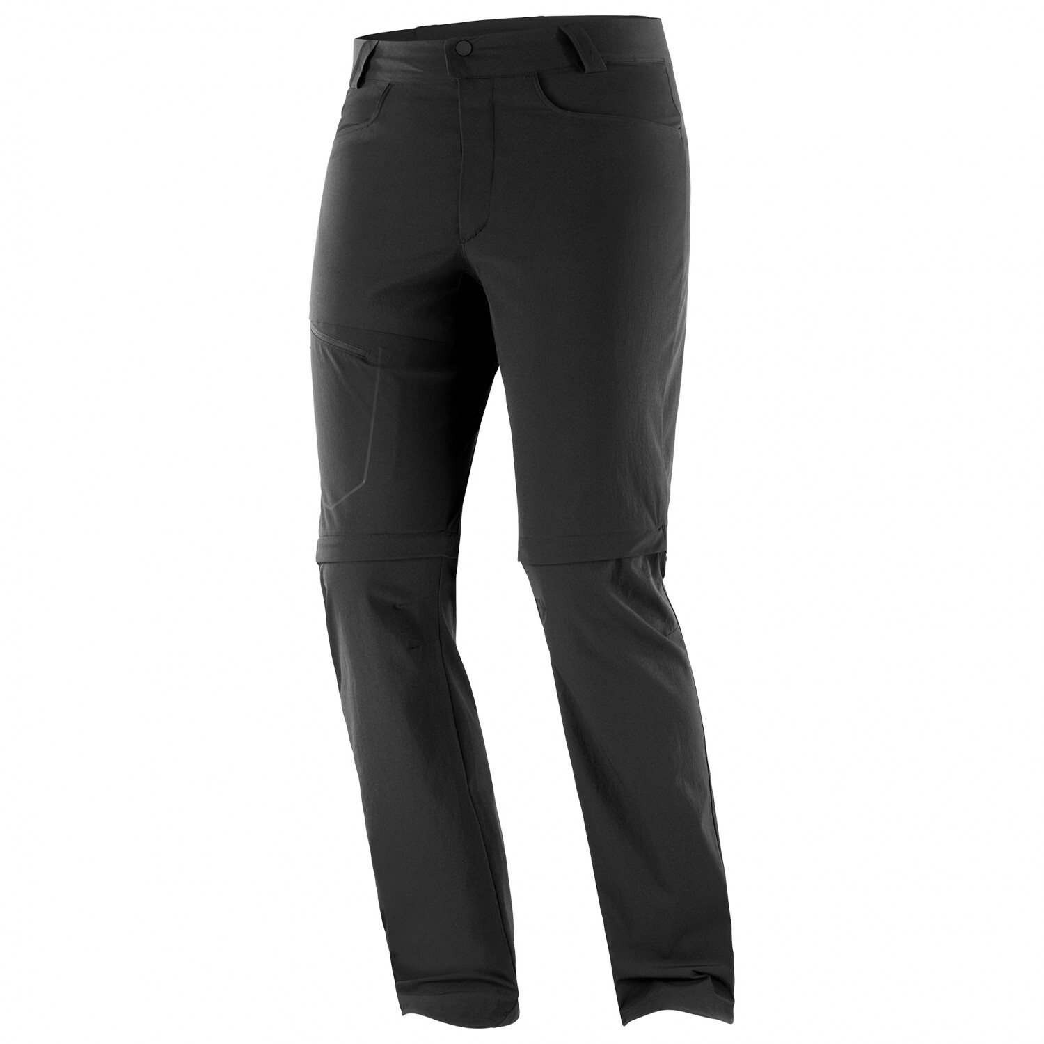 

Брюки на молнии Salomon Wayfarer Zip Off, цвет Deep Black