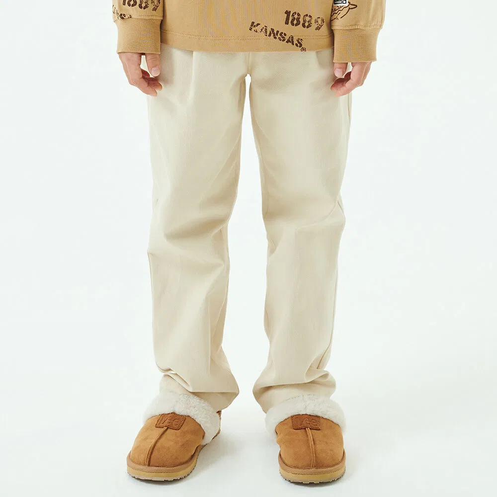 Детские тканые брюки Lee Kids стандартного кроя, айвори