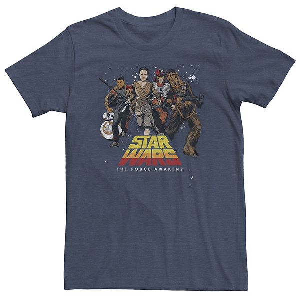 

Футболка с постером "Звездные войны: Пробуждение силы" Big & Tall Star Wars