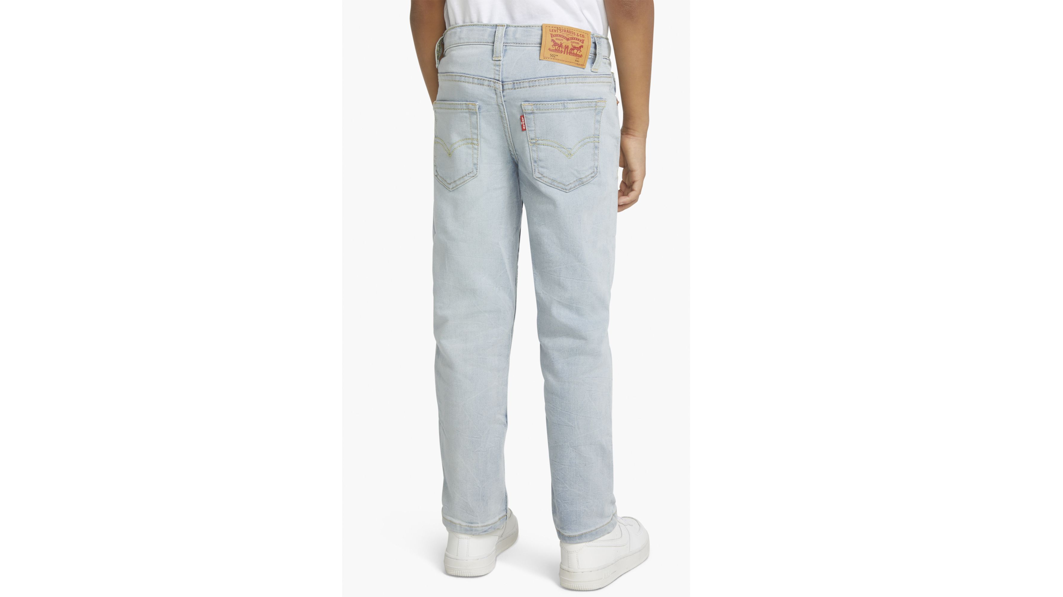 

Джинсы 502 Taper Fit для маленьких мальчиков 4-7X Levi's, цвет Yosemite Falls - Light Wash