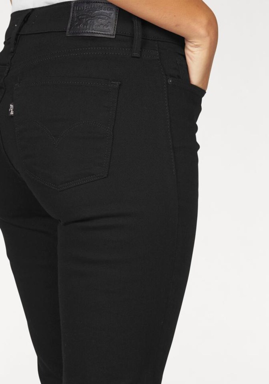Джинсы LEVI'S  Slim fit Jeans, черный — фото 4