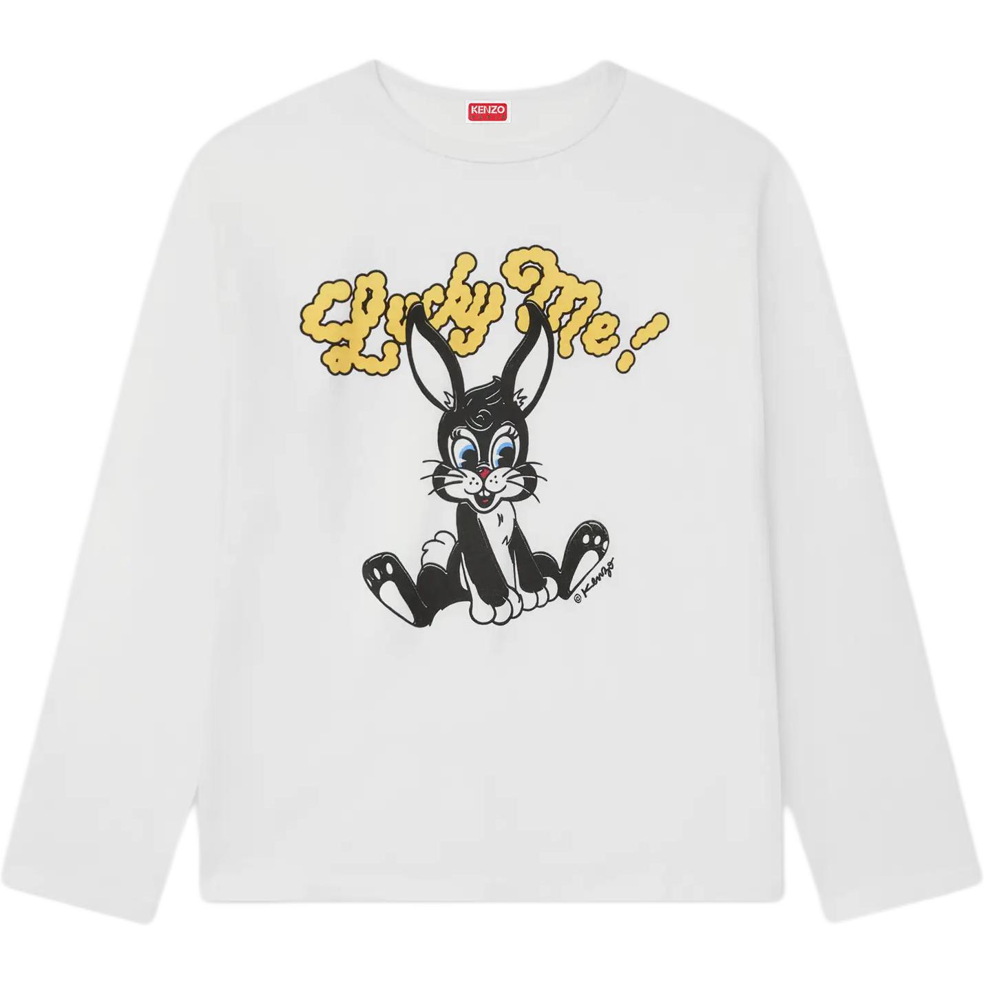 

Футболка с удлиненным плечом женская KENZO, экрю