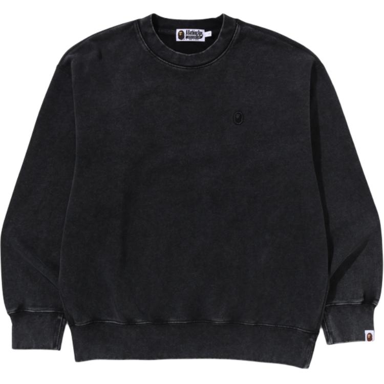 

Хлопковый свитшот A BATHING APE, черный