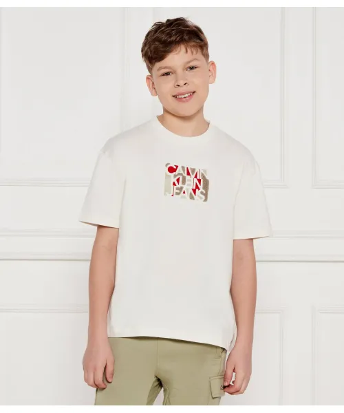 

Футболка Regular fit Calvin Klein Jeans, бежевый