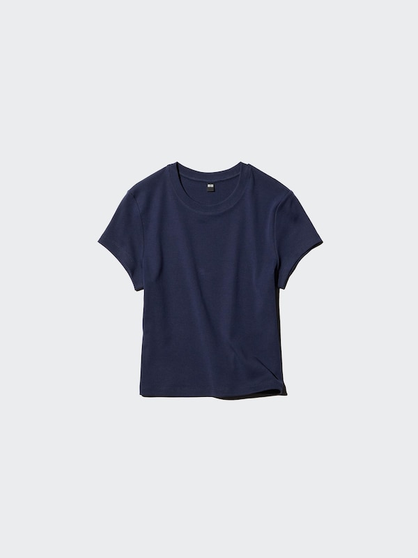 

Мини футболка Uniqlo, синий