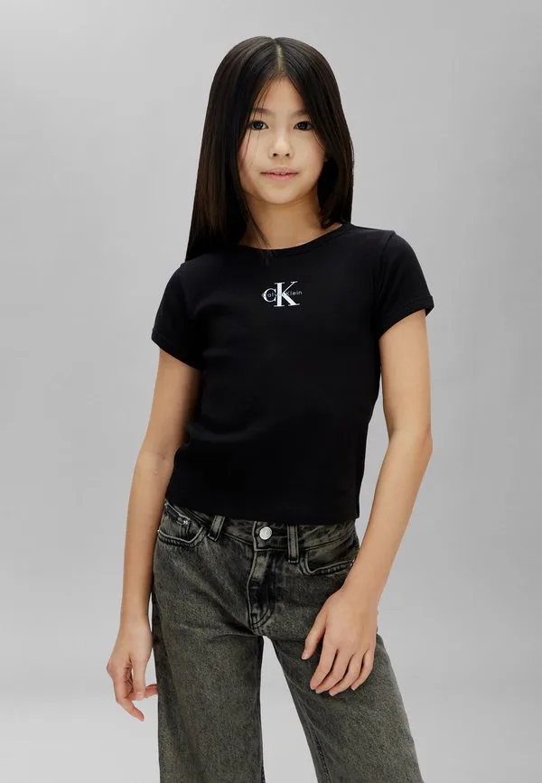 Футболка с монологом Calvin Klein Jeans, Black