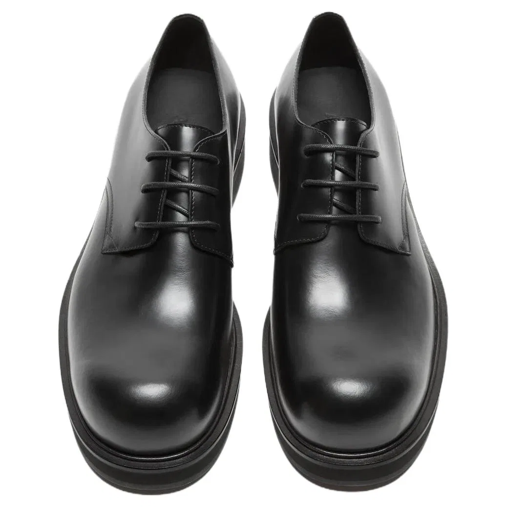 Casual кожаные туфли Acne Studios Black — фото 4