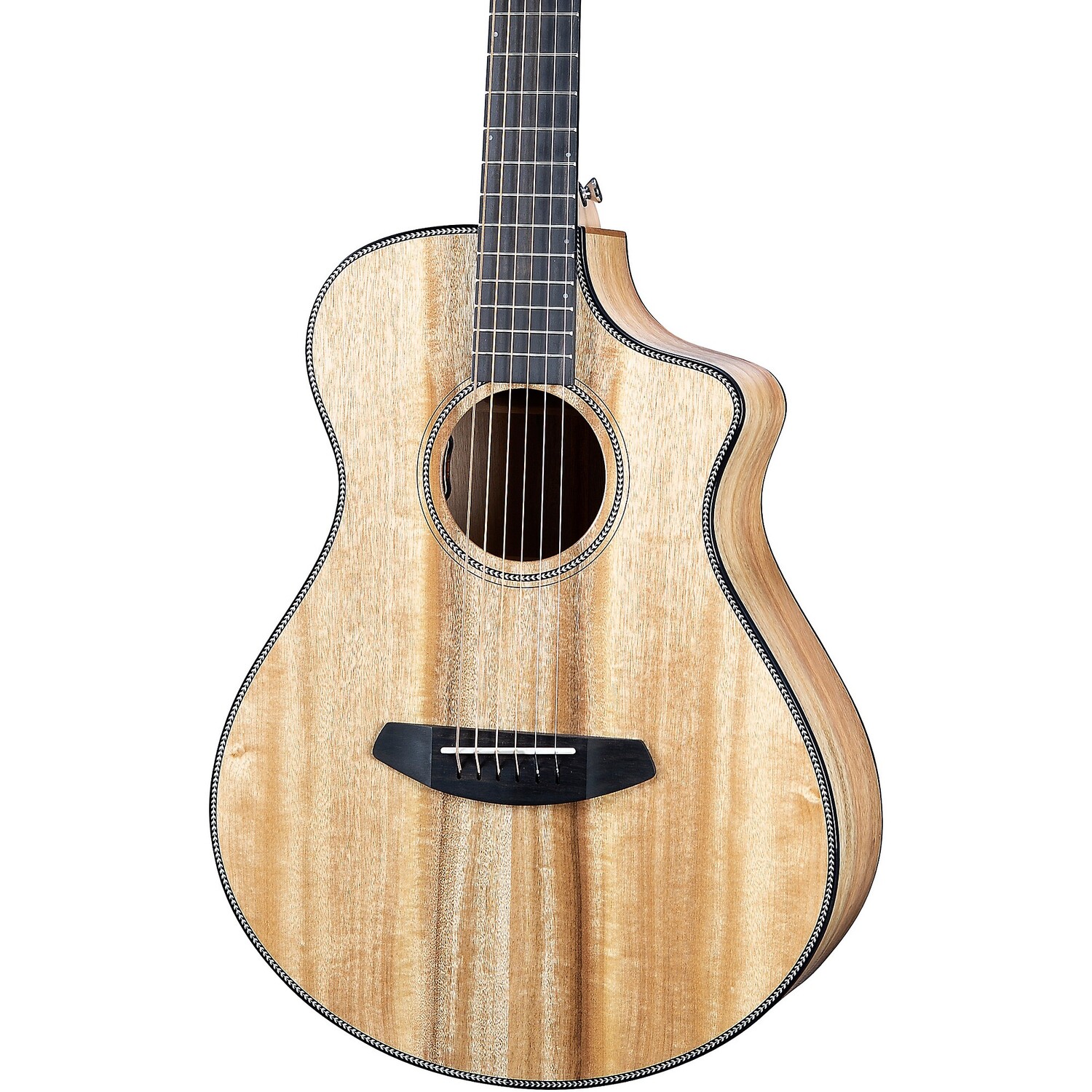 

Акустически-электрическая гитара Breedlove Oregon Companion Myrtlewood Cutaway Natural