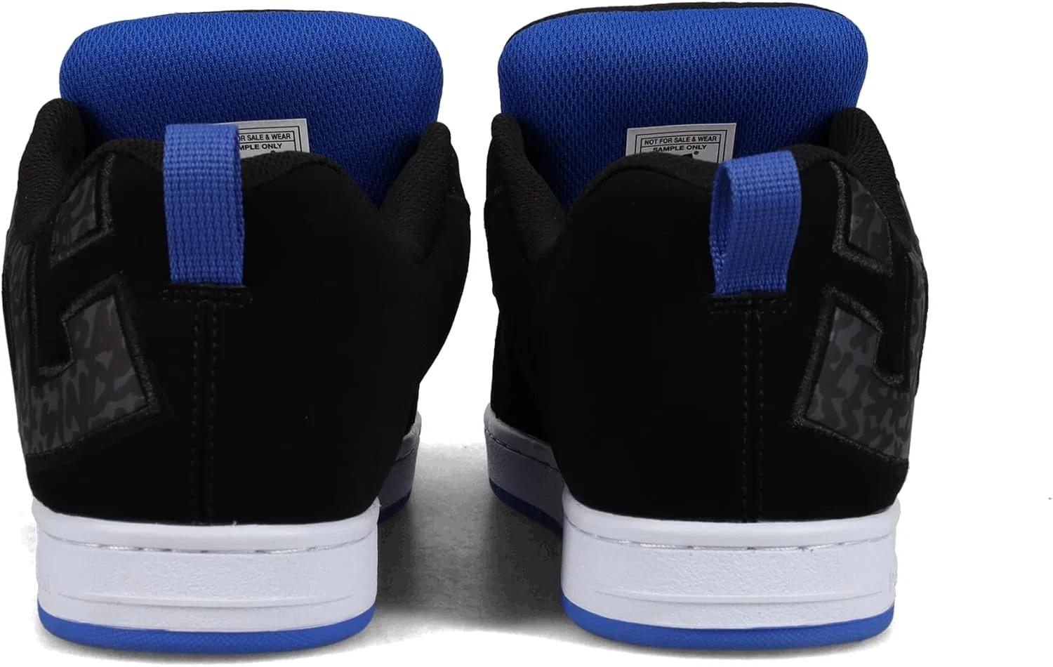 Кроссовки для скейтбординга DC Shoes Court Graffik, Black/Blue — фото 3