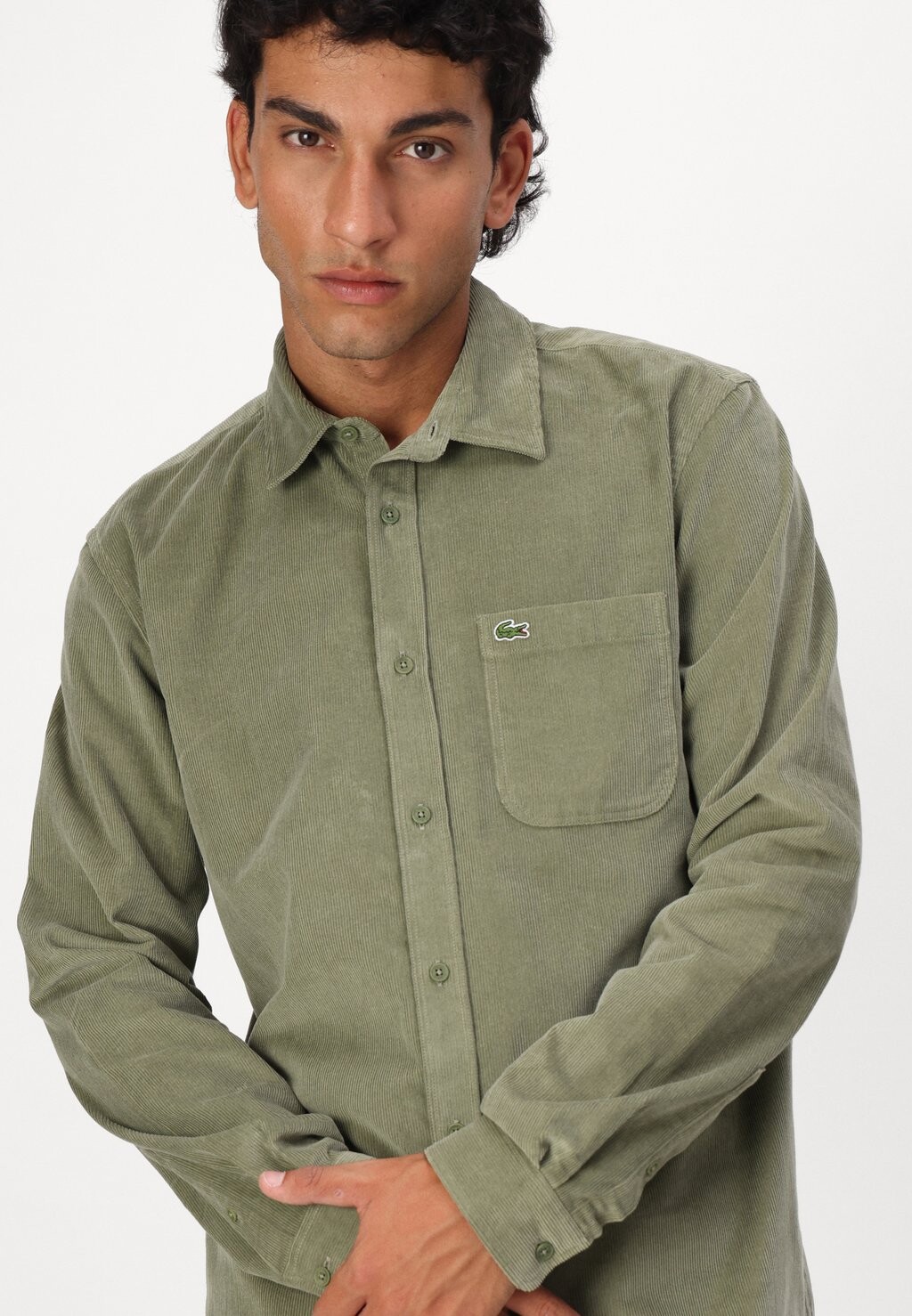 

Рубашка Lacoste, хаки