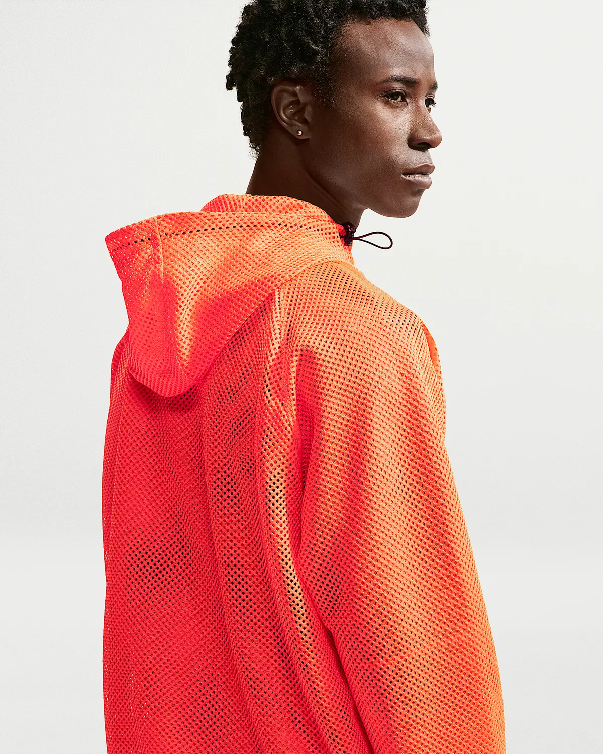 Мужская куртка Nike Dri-FIT Soccer Anthem Jacket Netherlands, Hyper Crimson/Black/Black — фото 2