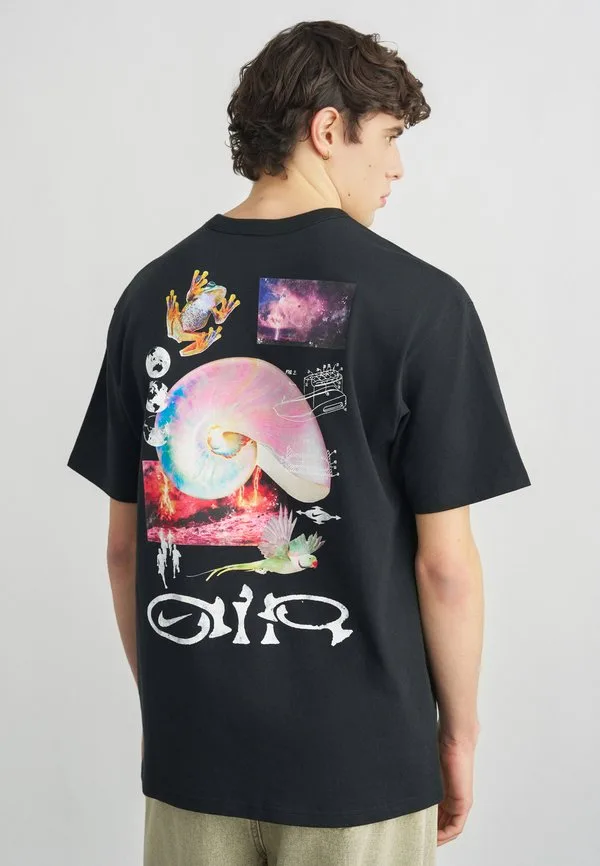 Футболка с принтом ко дню земли от tee prem Nike Sportswear, Black