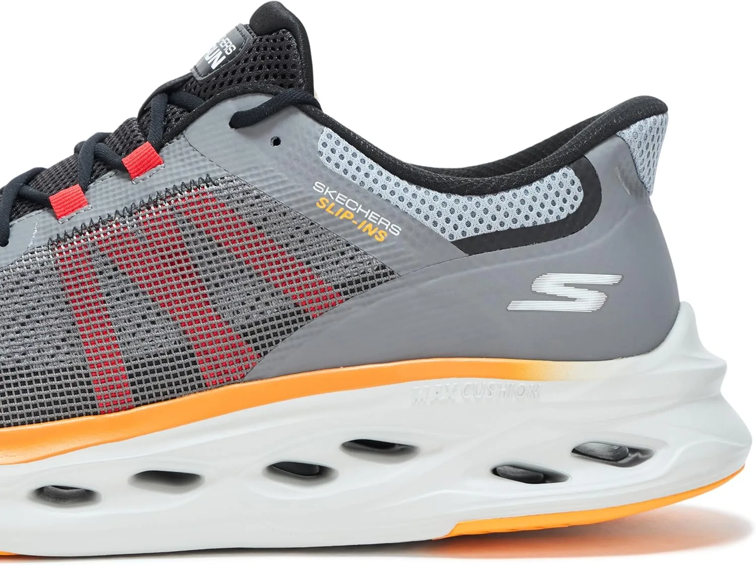 Мужские кроссовки Skechers Max Cushioning Glide-step, серый — фото 4