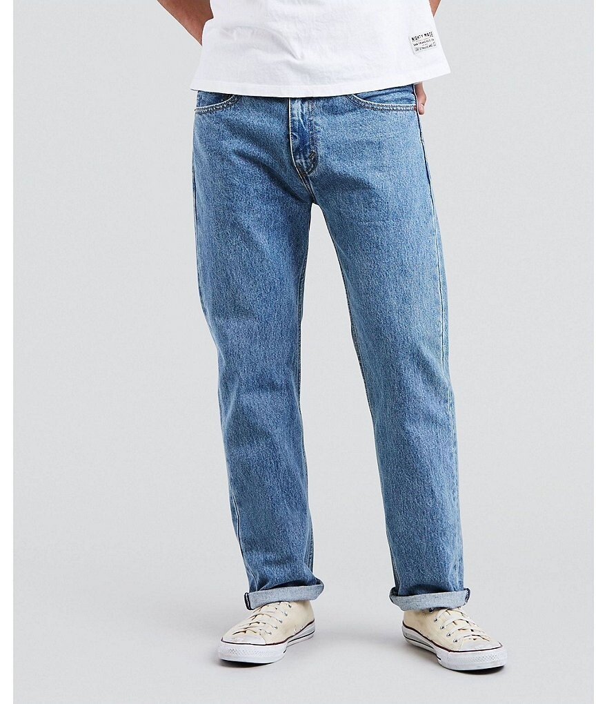 

Джинсы Levi's 505 стандартного кроя жесткого кроя, синий