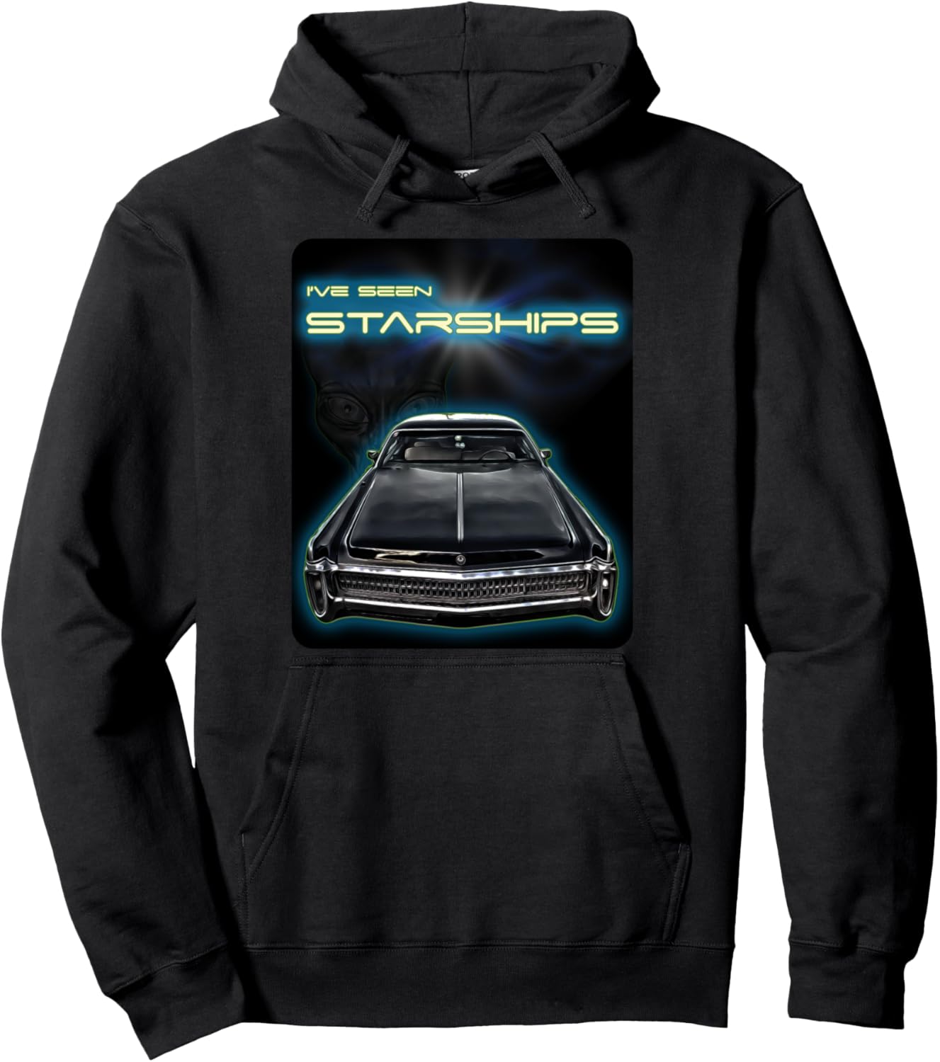 

Толстовка Starship, Alien, Dreamcar, Landyacht, Hot Rod Hoodie, черный Click For More Hotrods Custom Muscle Cars Trucks