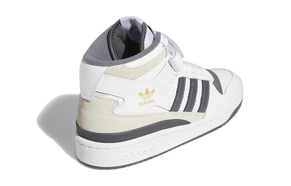 Кроссовки оригиналы форум mid shoes Adidas, белый — фото 4
