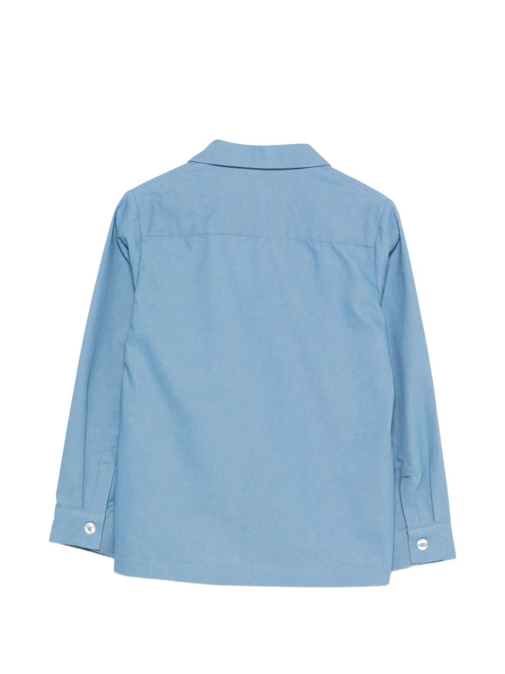 Рубашка с накладными карманами Trussardi Junior, синий — фото 2
