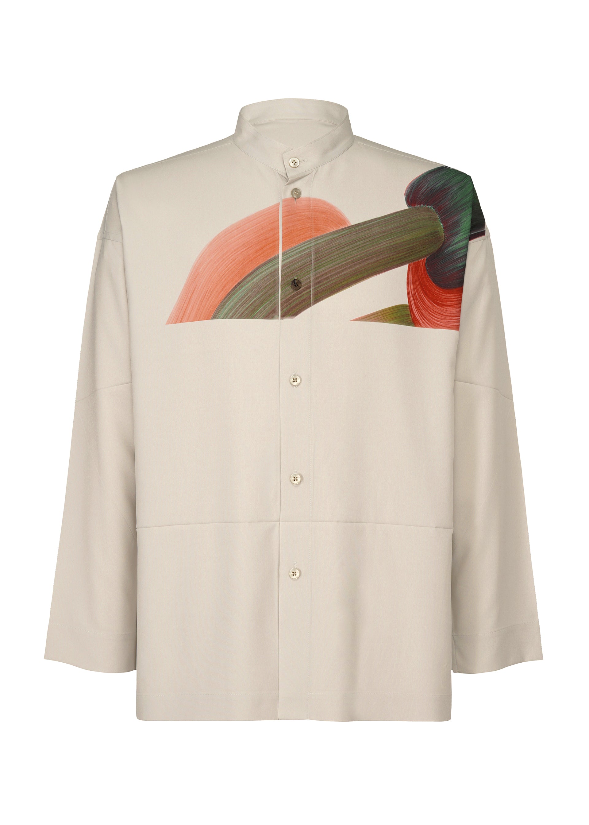 

Рубашка rb_drawing press shirt 1 Homme Plissé Issey Miyake, зеленый