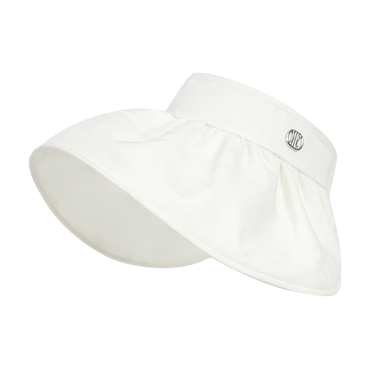 

Шляпа от солнца из полиэстера для женщин ELLE, moon белый