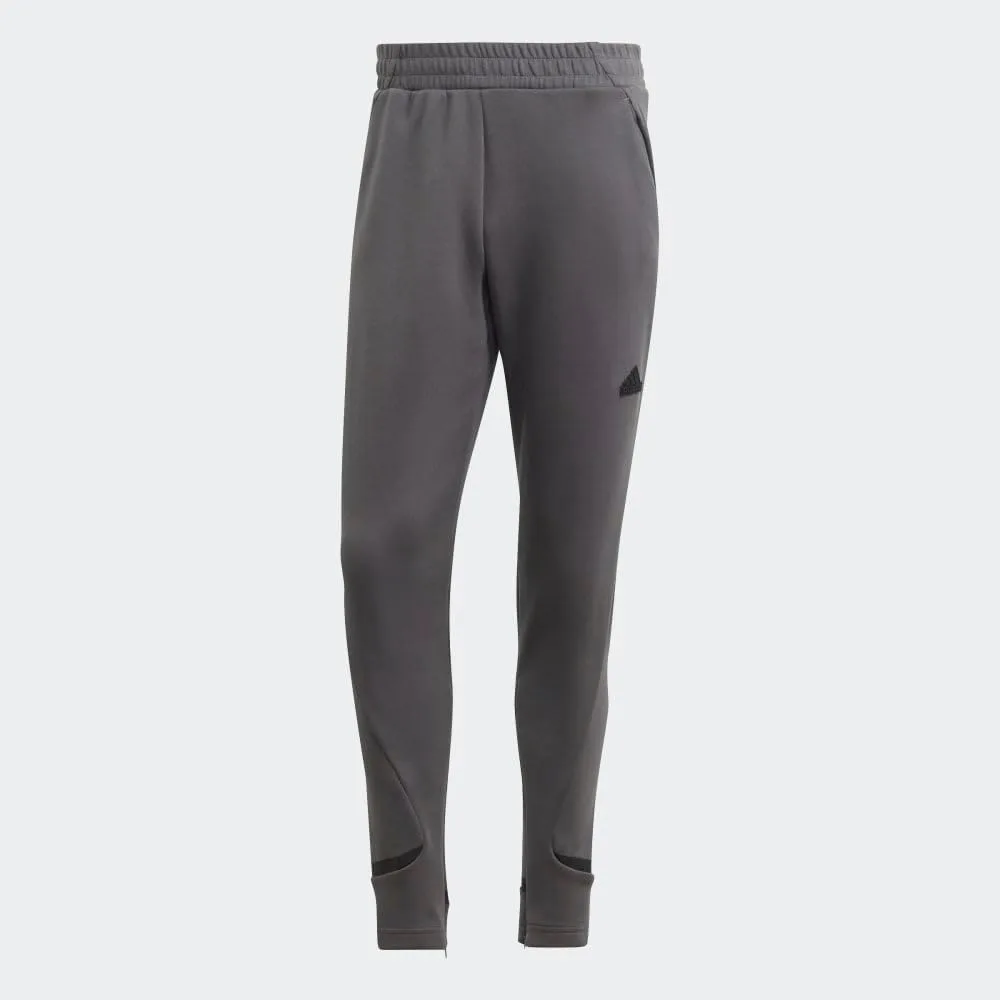Мужские спортивные брюки Adidas Designed 4 Game Day Pants, серый — фото 4