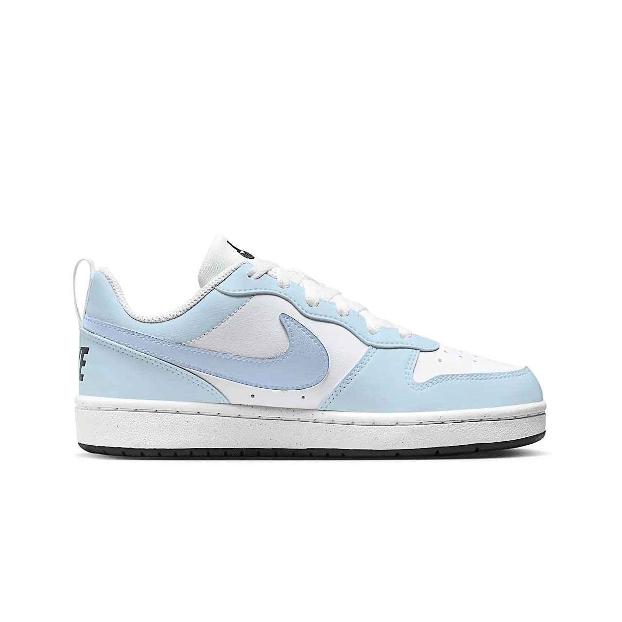 Nike Кроссовки для скейтбординга Court Borough Shell Memory Slip Resistant Abrasion Resistant низкие детские синий белый unisex — фото 2