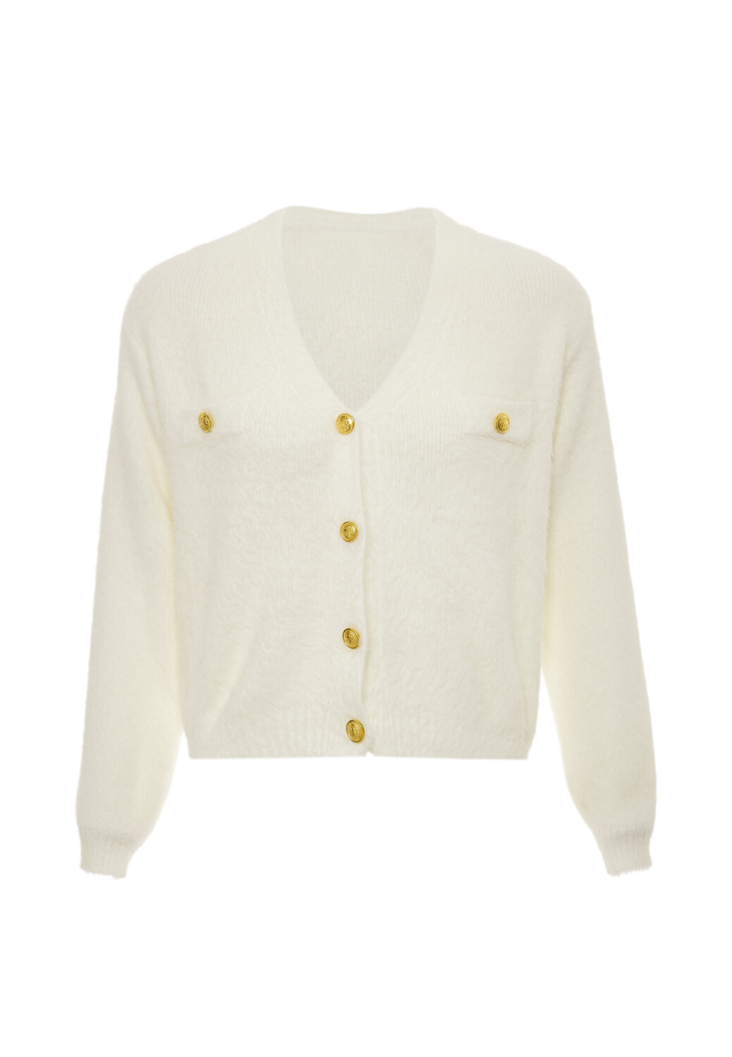 

Толстовка Swirly Strickjacke, белый
