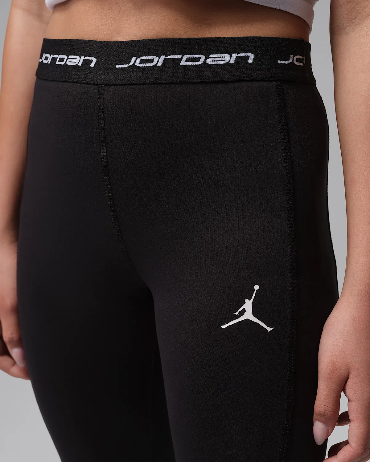Детские леггинсы Dri-FIT Jordan Sport, Black — фото 3