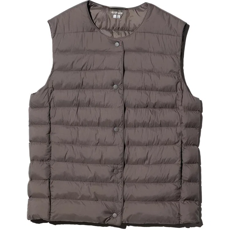 Жилет UNIQLO PUFFTECH каштан