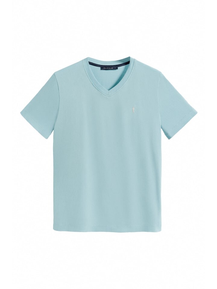 

Футболка Polo Club T-Shirt, светло-синий