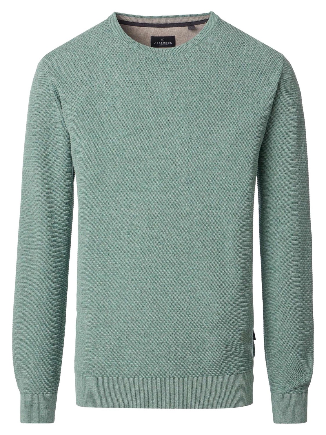 

CASAMODA Свитер 'Basic' в зеленом цвете