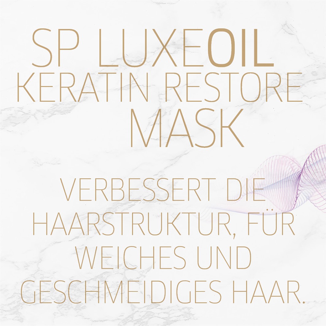Бальзам для волос sp luxeoil keratin restore mask Wella Professionals, объем 400 мл — фото 4