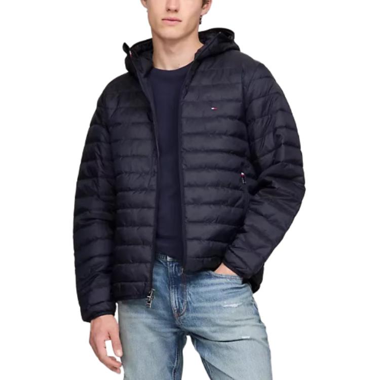 

Tommy Hilfiger Пуховик мужской темно-синий, Navy Blue