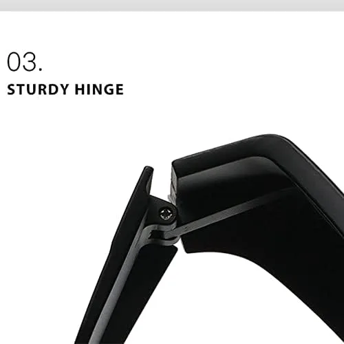 

Солнцезащитные очки с плоской верхней частью для женщин, солнцезащитные очки для мужчин с толстыми широкими дужками, зеркальные, винтажные панк-очки MTZJH, C13