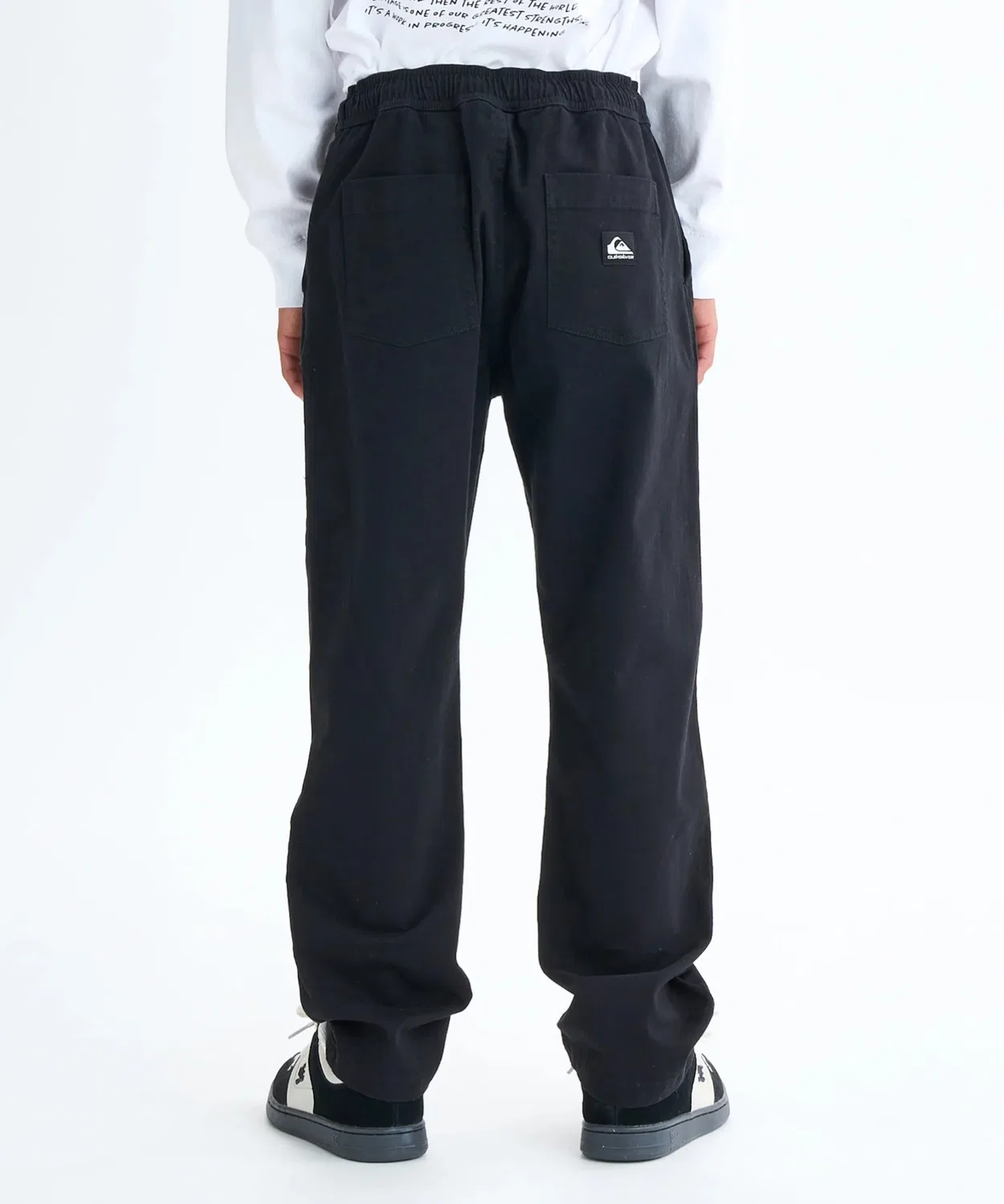 Штаны Quiksilver TAXER HEAVY TWILL PA для детей, чёрные — фото 2