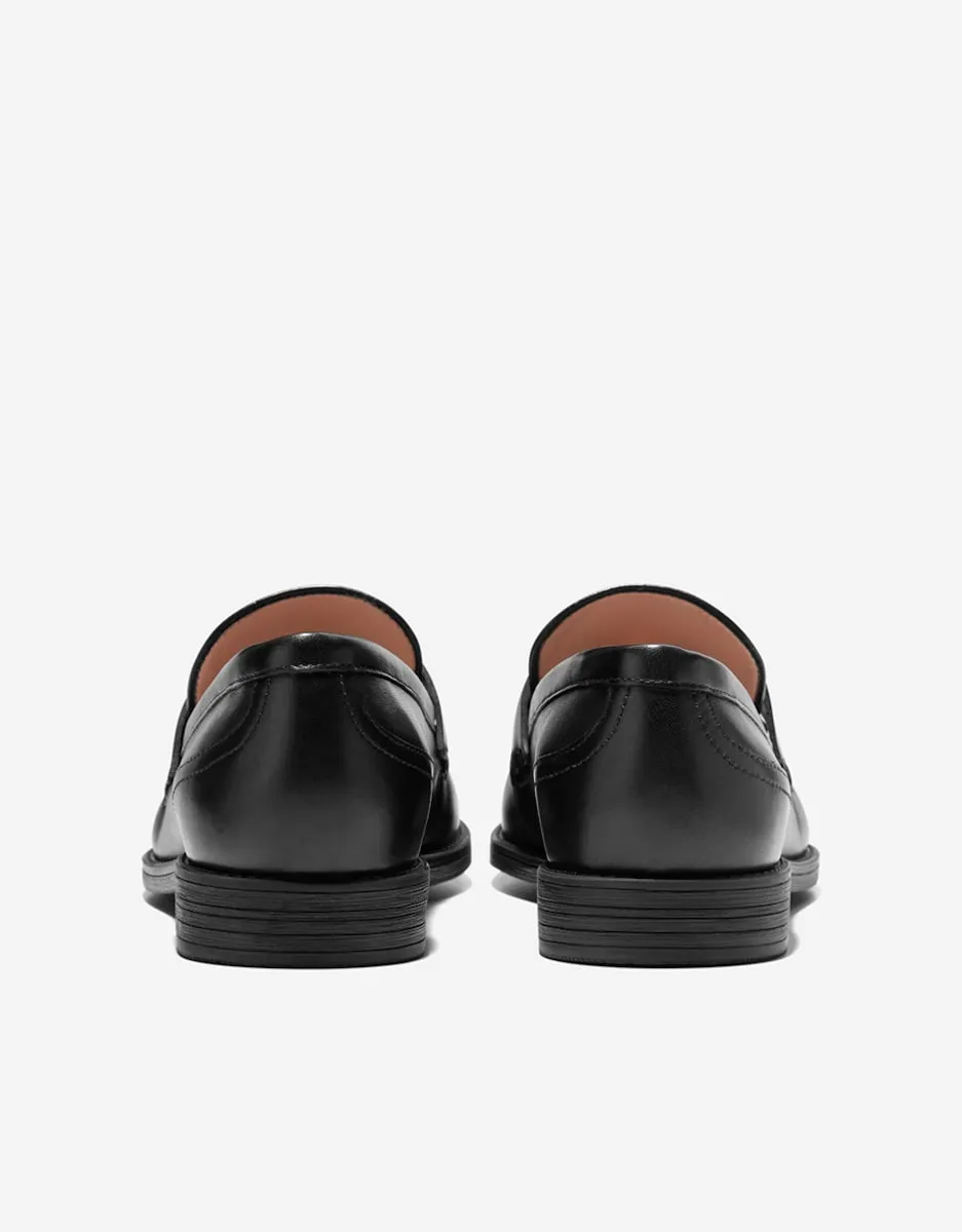 Женские классические мокасины из натуральной кожи Cole Haan, черный — фото 3