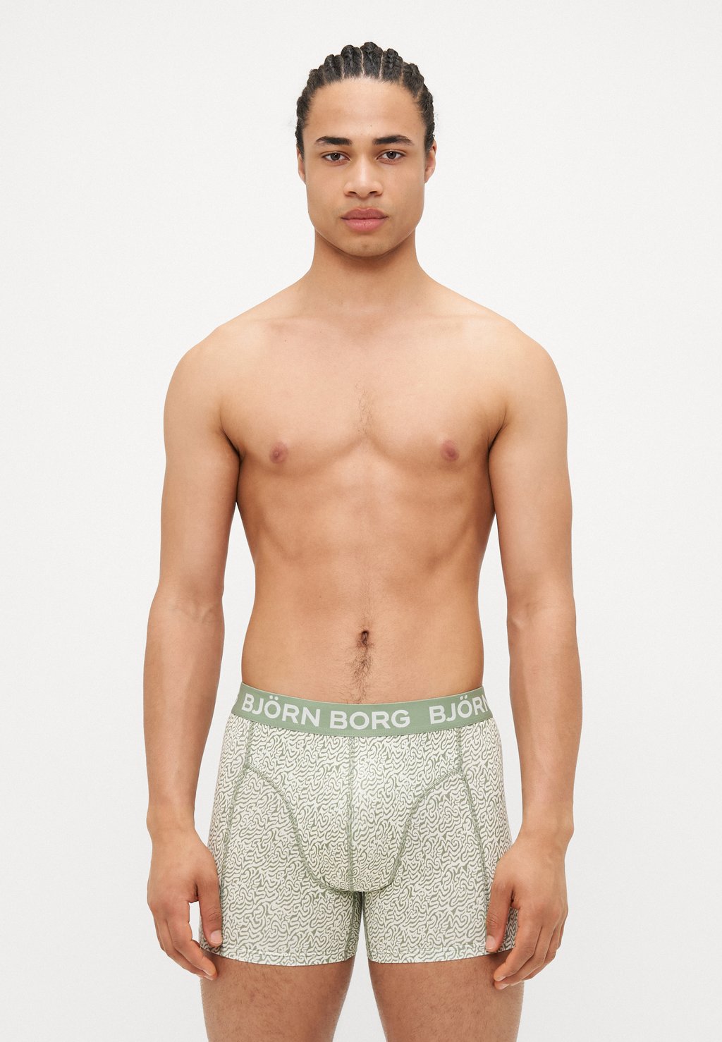 

Брюки 3 PACK Björn Borg, зеленый