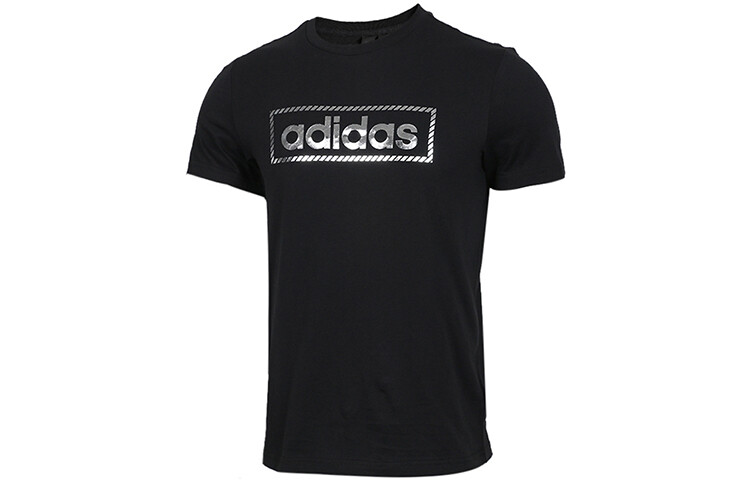 

Футболка мужская черная Adidas, черный