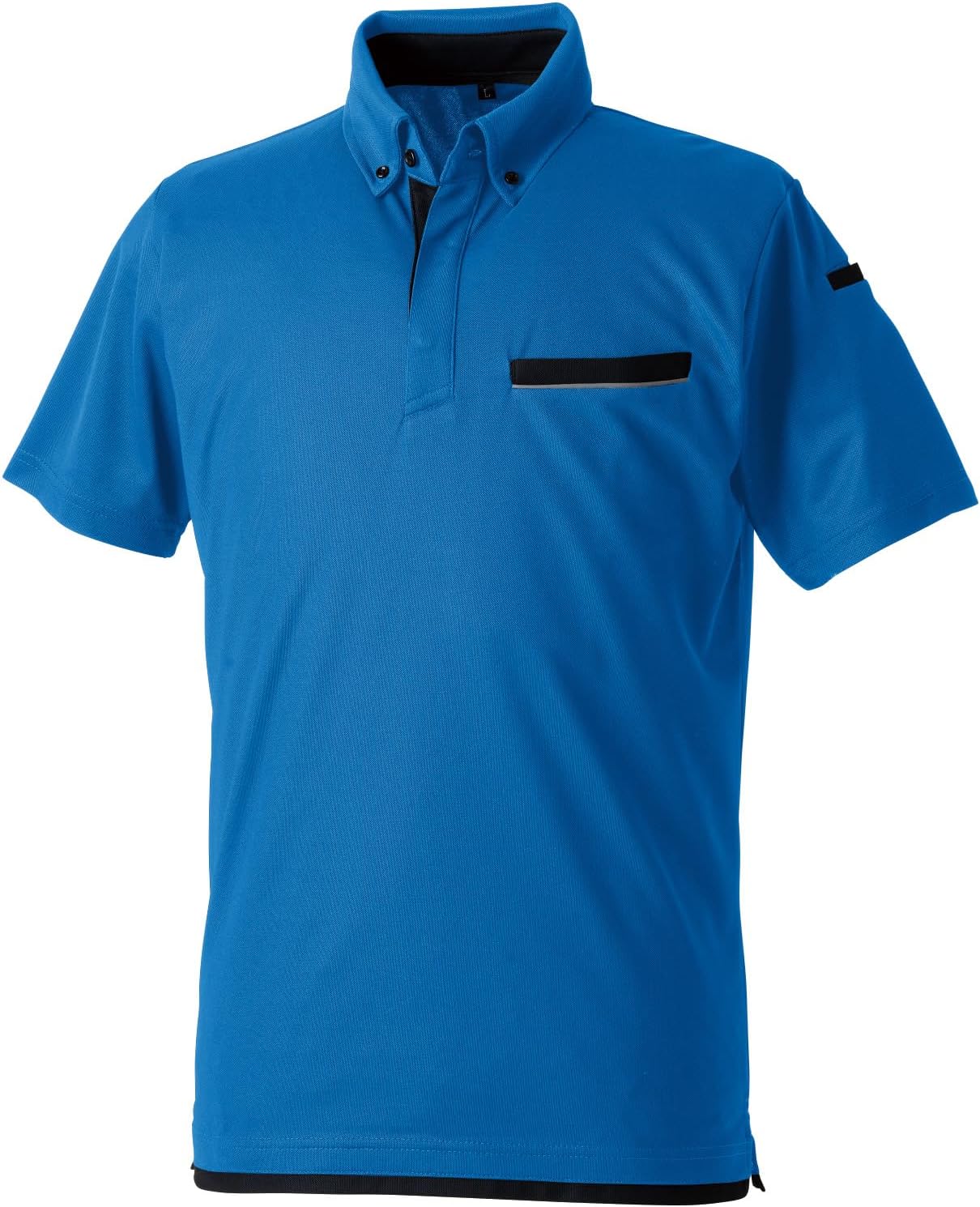 

Рубашка-поло Sowa 7335-51 с коротким рукавом и пуговицами (с нагрудным карманом), синий