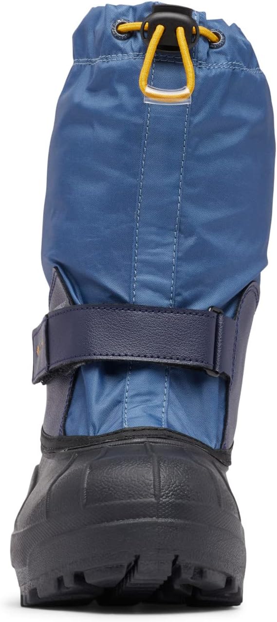 Columbia Unisex-Child Powderbug Forty снегоходные ботинки, Dark Mountain/Collegiate Navy — фото 3