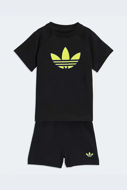 Комплект из эластичной ткани Adidas Originals, черный