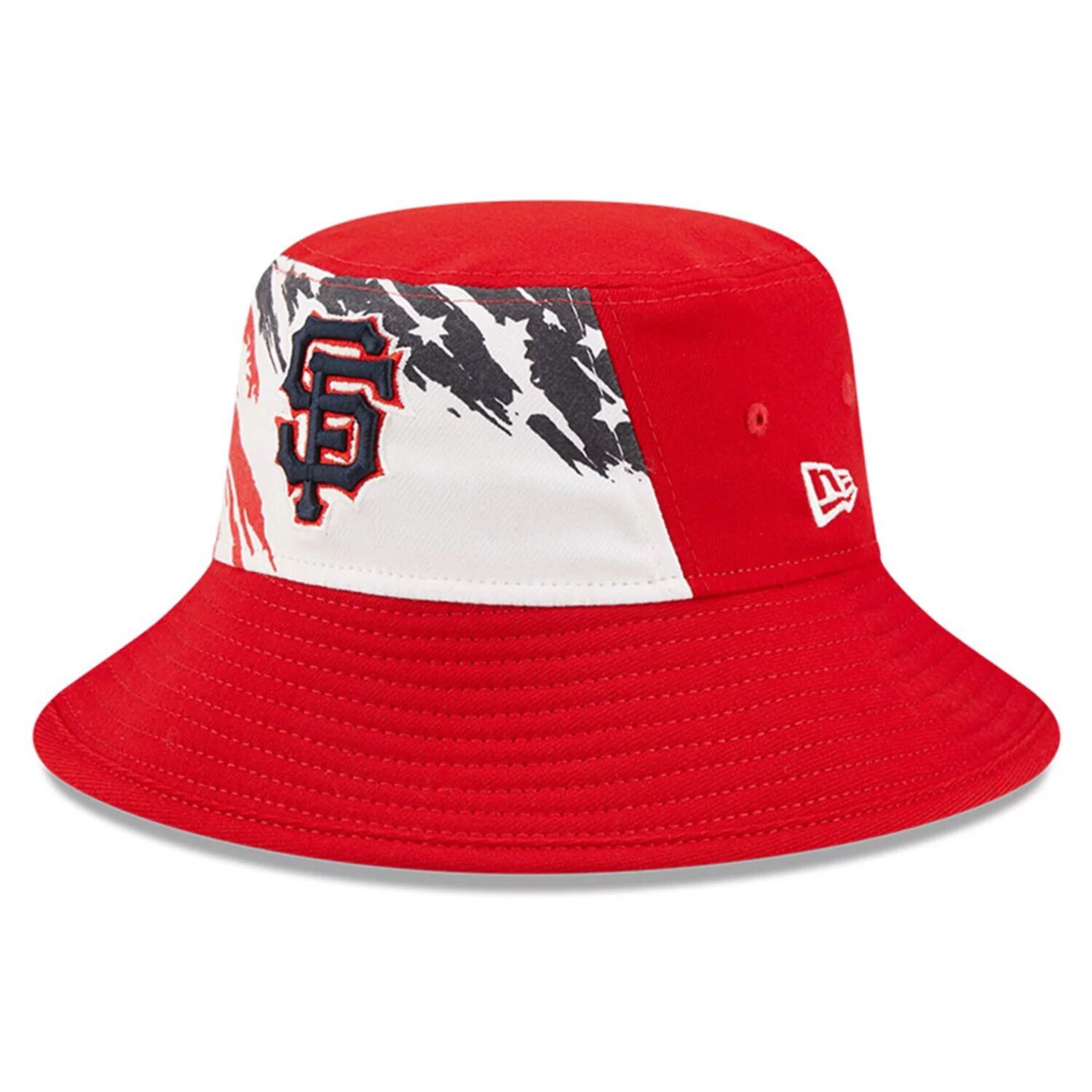 

Мужская панама New Era Red San Francisco Giants 2022 4 июля