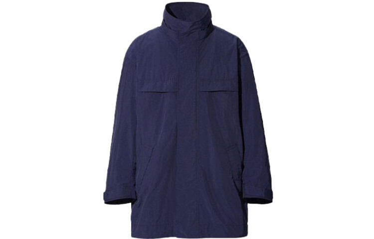 Мужская куртка-ветрвка UNIQLO + Jil Sander, 69 темно-синий — фото 2