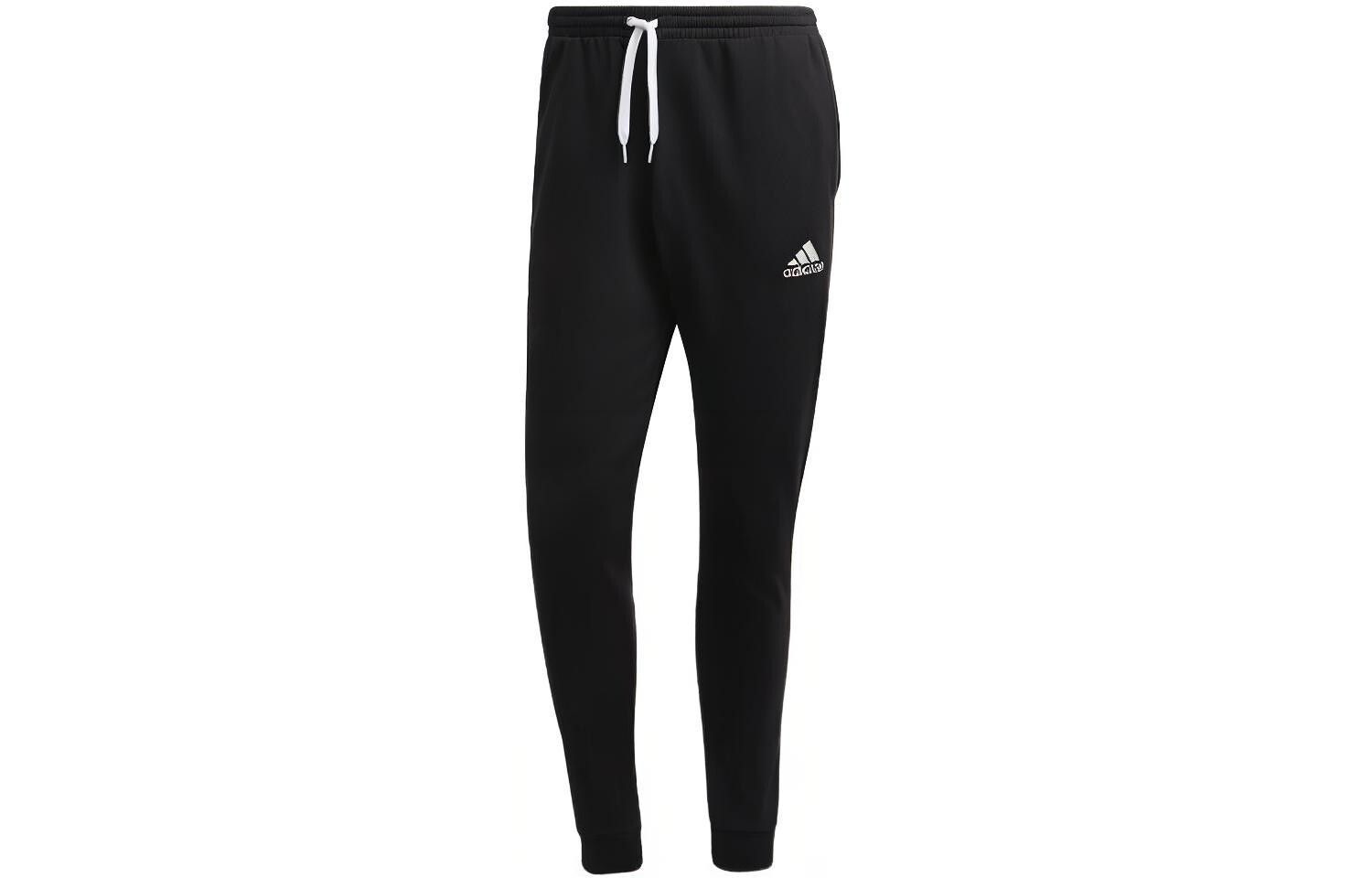 

Трикотажные спортивные штаны мужские черные Adidas, черный