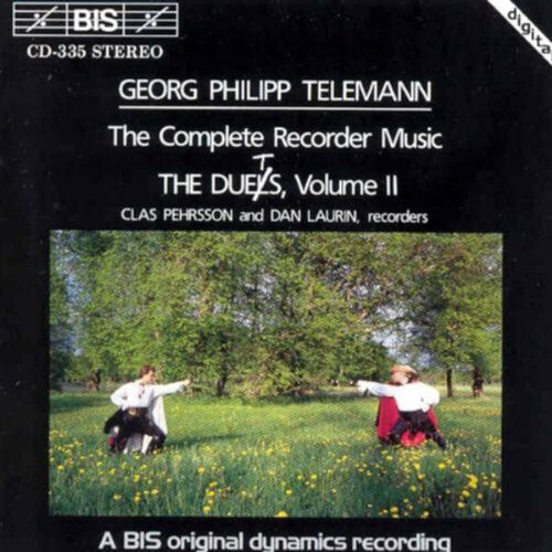 

CD диск Telemann / Pehrsson / Laurin: Complete Recorder Duos