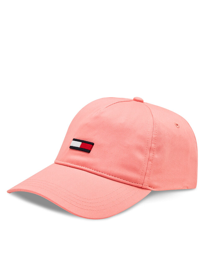 

Бейсболка Tommy Jeans Tjw Elongated Flag Cap AW0AW15842, розовый