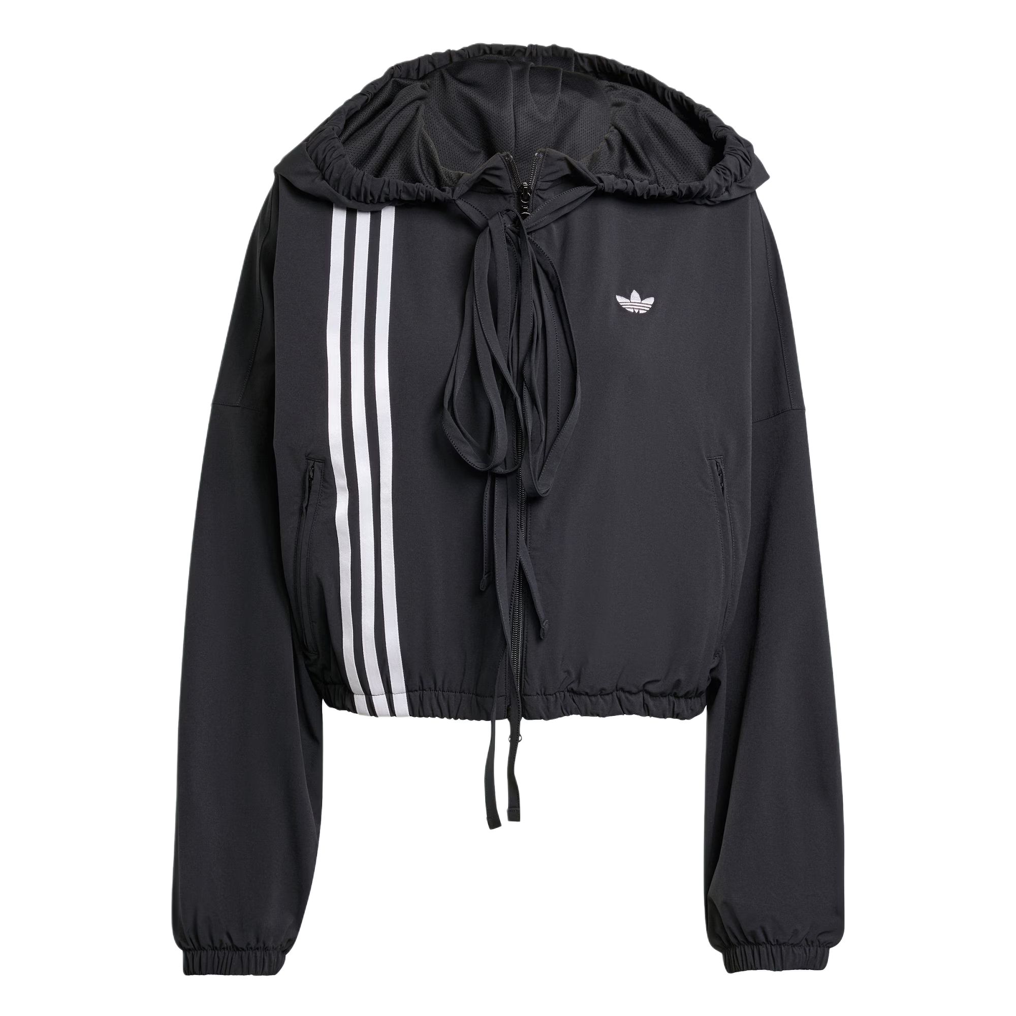 

Adidas Originals Куртка женская с отделкой лентой, Black