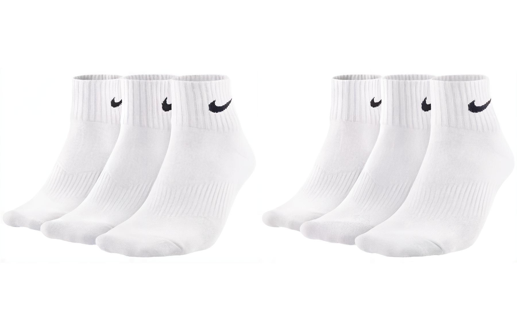 Носки Nike Z Unisex белые, 3 пары (подарочный набор в коробке) — фото 2