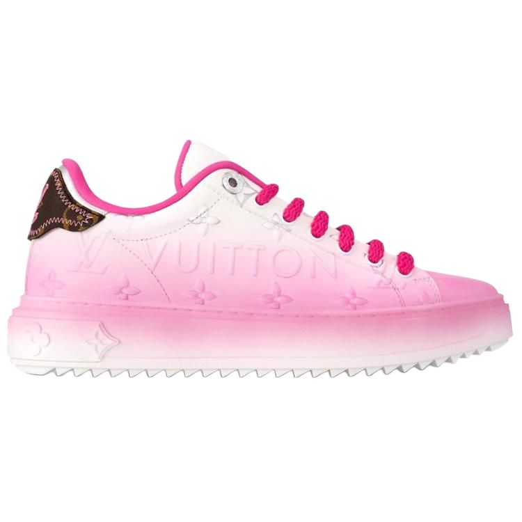 Time Out Low top повседневные туфли женские LOUIS VUITTON, розовый — фото 3