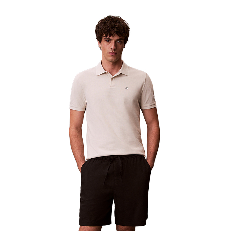 

SS25 Polo Shirts Мужская поло с воротником Moderate Others Calvin Klein, 2jx-oat желтый